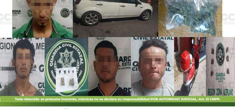 Capturaron a 14 "narcos"