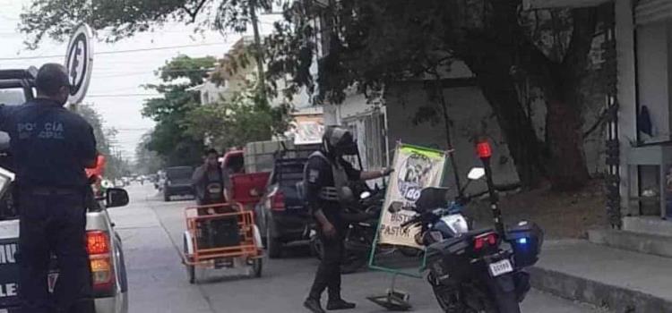 Implementa Policía el "Operativo Barredora"