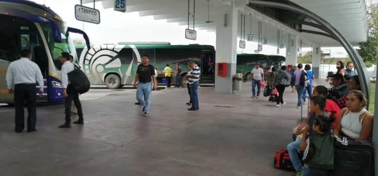 "Nula" vigilancia en la Central de Autobuses