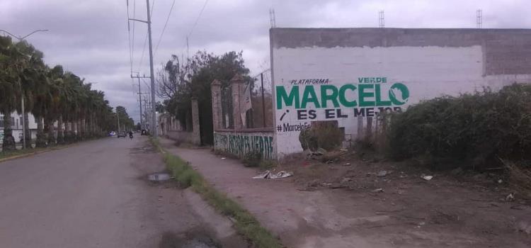 Auto chocó contra barda