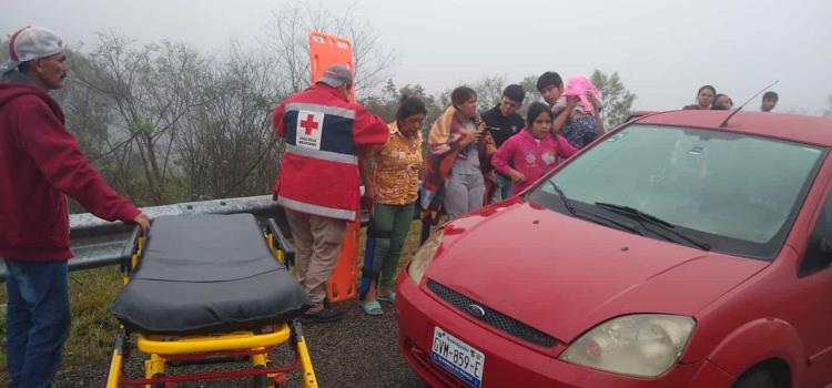 Familias sufrieron accidentes en rúa