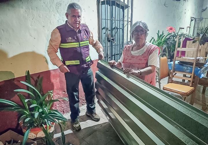 Entrega Gobierno de Hidalgo apoyos a habitantes de comunidades afectadas por granizadas