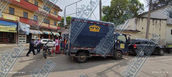 Camión de la Corona derribó a motociclista en la Mérida