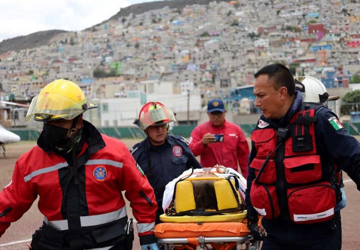 Rescate de persona reportada como desaparecida