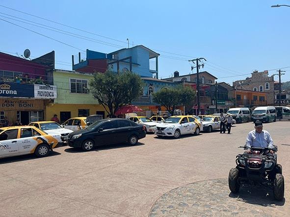 Buenas ganancias en las rutas de transporte de Tlanchinol