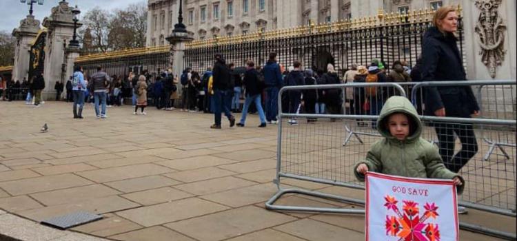 Arte Tének al Palacio de Buckingham