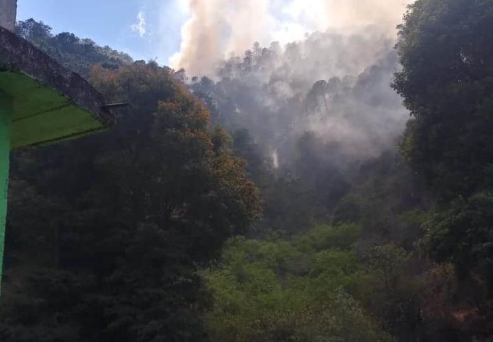 Incendio en Parque Nacional Los Mármoles, permanece en proceso de control