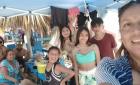 En familia visitaron las playas de Tampico