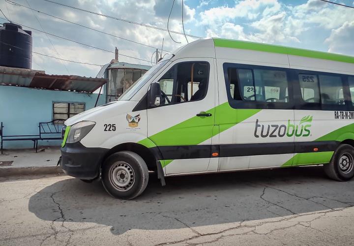Integra Semot alimentadora del Tuzobús en Nopancalco
