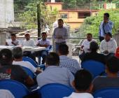 Alcalde de Xochiatipan acudió a Tenexhueyac 