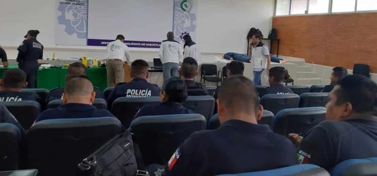 Capacitan como "Primer Respondiente" a policías de San Felipe