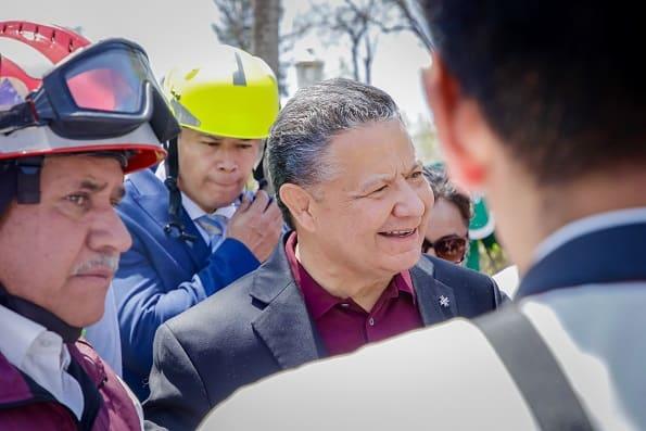 Hidalgo participa en el Primer Simulacro Nacional 2023
