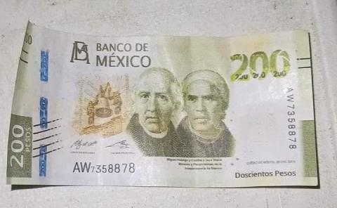 Alertan por billetes apócrifos en la Huasteca