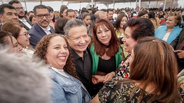 Reconoce Menchaca Salazar esfuerzo y talento  de las y los docentes de nivel preescolar