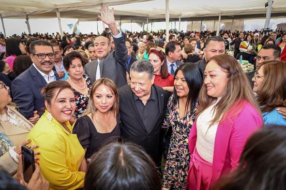 Reconoce Menchaca Salazar esfuerzo y talento  de las y los docentes de nivel preescolar