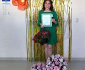 Congratulaciones recibió la educadora Rocío Karina