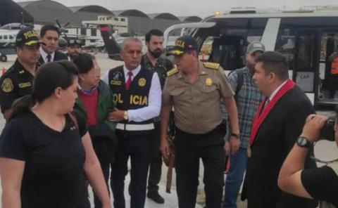 Alejandro Toledo es trasladado a Lima para enfrentar la justicia