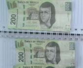 Billetes falsos en la región