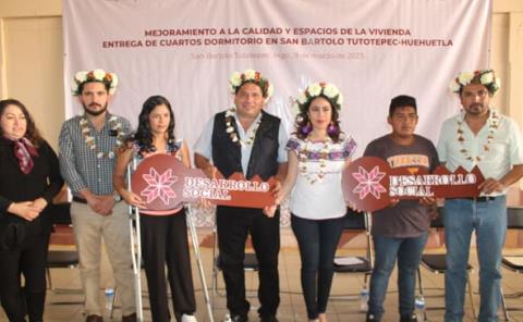 Con la cuarta transformación en Hidalgo familias mejoran su calidad de vida