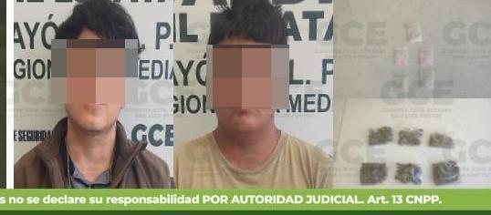 Detenidos con "cristal" y "mota"