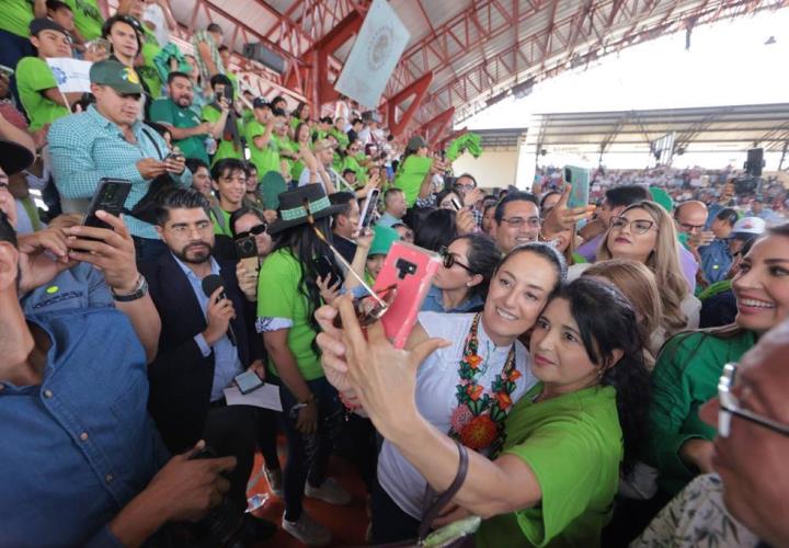 "Trabajar por el bienestar de los demás es la principal virtud de la 4T": Claudia Sheinbaum