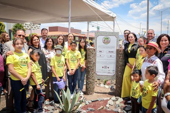 Inaugura Coesbioh primer Oasis Urbano de Hidalgo