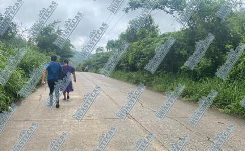 En la Álamo-Tamazunchale: cerraron carretera por la falta de luz
