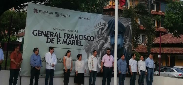 Ayuntamiento recordó la muerte de Francisco Mariel