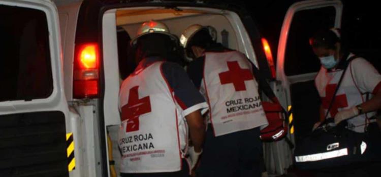 Hombre cayó  de escalera