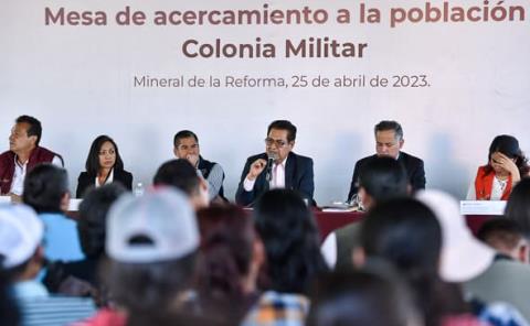 Cercanía con la población impulsa la Transformación de Hidalgo