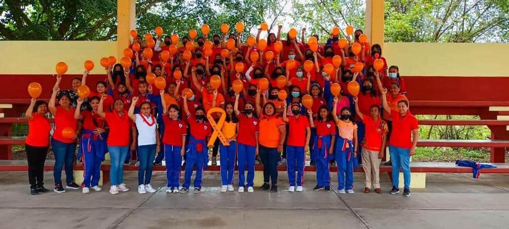 En Atlapexco: conmemoraron el “Día Naranja”
