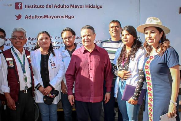 Veintiún municipios de Hidalgo beneficiados con Jornadas del Bienestar por la Salud