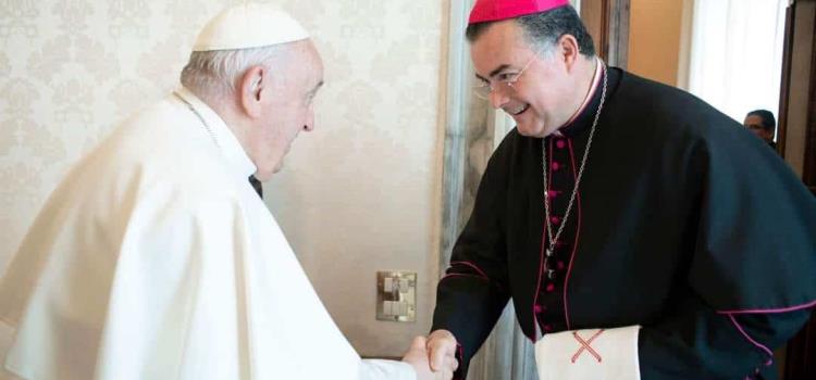 Obispo de Valles visitó a Pontífice