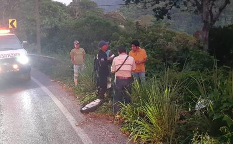 Se accidentó ebrio conductor