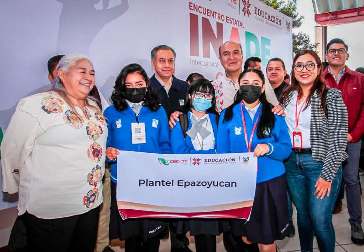 Natividad Castrejón inauguró el encuentro INADE-CECyTEH Hidalgo 2023