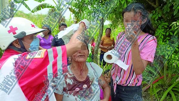 Pasajeros heridos en brutal choque