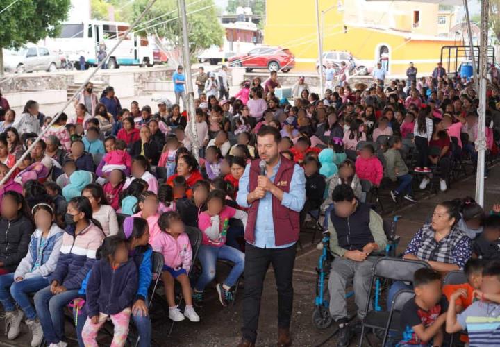 LLEGA RUTA DE LA ALEGRÍA DEL DIFH, A LA NIÑEZ HIDALGUENSE DE MÁS MUNICIPIOS