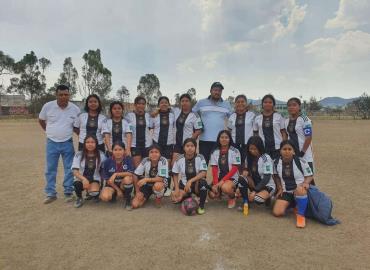 Selección femenil obtuvo 3er lugar en fútbol Estatal