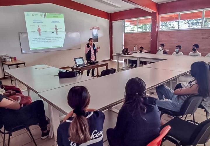 SSH realiza acciones de prevención en la comunidad escolar