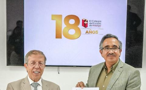CEH firma convenio de colaboración con el Colegio Libre de Hidalgo