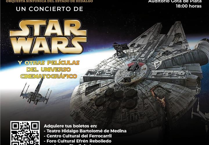Anuncia Orquesta Sinfónica concierto de StarWars en el Gota de Plata