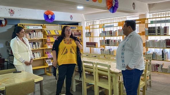 Bibliotecas del Altiplano deben ser alternativas innovadoras para infancias y adolescencias: Tania Meza