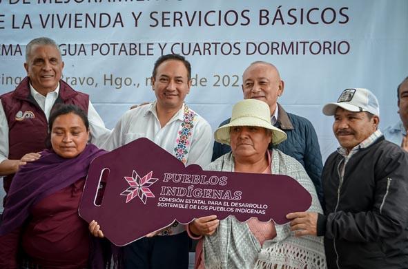 Gestión de espacios de vivienda y servicios básicos beneficiará a comunidades indígenas de la región Otomí–Tepehua