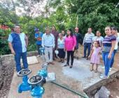 Inauguraron obra de agua potable en Huautla