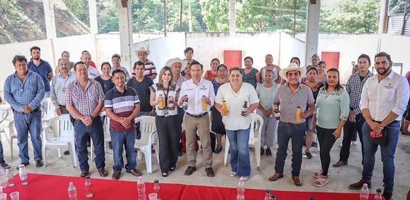 Sedeco impulsa competitividad de cooperativas del sector agroindustrial de la Huasteca