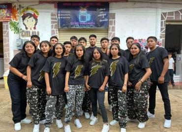 Realizaron encuentro Intercolegial de Baile en el CECyTEH Huautla