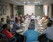 Por temporada de lluvias, SIPDUS coordina reunión preventiva interinstitucional