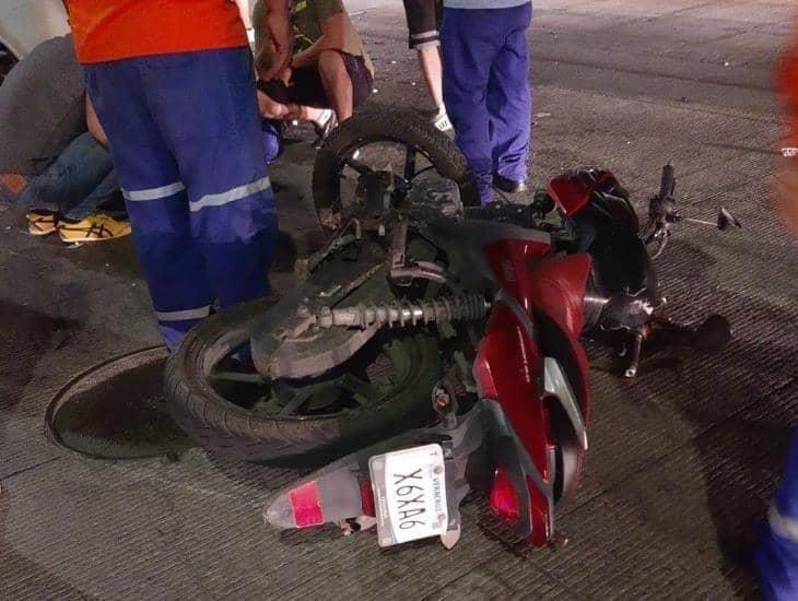 Adulto mayor se cayó de "moto"