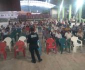 Policías de Orizatlán se reunieron con el delegado de Ahuatitla 