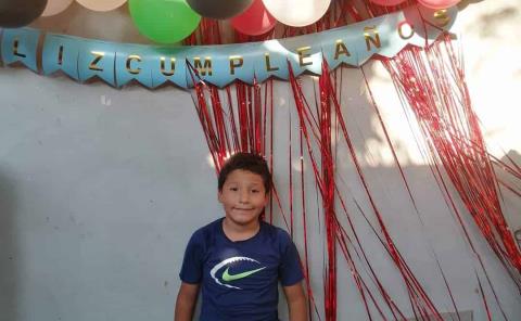 Toñito festejó sus 8 años de vida